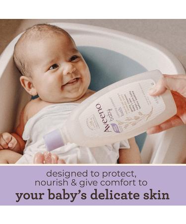 Aveeno Baby Mommy & Me Daily Bathtime Gift Set - Baby Wash & Shampoo, Calming Bath, Moisturizing Lotion, Stress Relief Body Wash - 4 Items - Buy Online on GoSupps.com