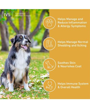 International Veterinary Sciences Lipiderm Soft Chews for Healthy Skin & Coat - Natural Chicken Flavor - 90 Count - Buy Online on GoSupps.com
