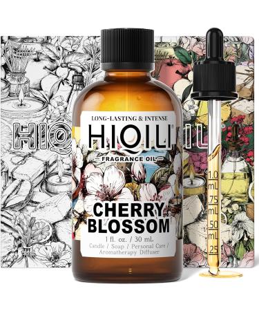 HIQILI 30ML Sandalwood Essential Oil & 30ML Cherry Blossom Fragrance Oil for DIY Diffuser - Buy Online on GoSupps.com