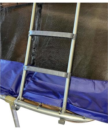 Trampoline Pro 3-Step Ladder with Safety Latch for Kids - Wide Steps, Universal Hook, TPro Warranty - Tool-free Install - Buy Online on GoSupps.com