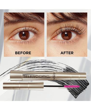 L'Oreal Paris Telescopic Original Lengthening Mascara - Black 0.27 Fl Oz - Buy Online on GoSupps.com