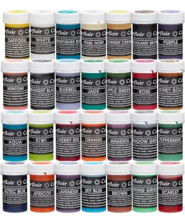 Sugarflair Spectral & Pastel Food Colouring Paste - Highly Concentrated for Sugar Pastes, Buttercream, Royal Icing - Choose 2 Colors - Buy Online on GoSupps.com