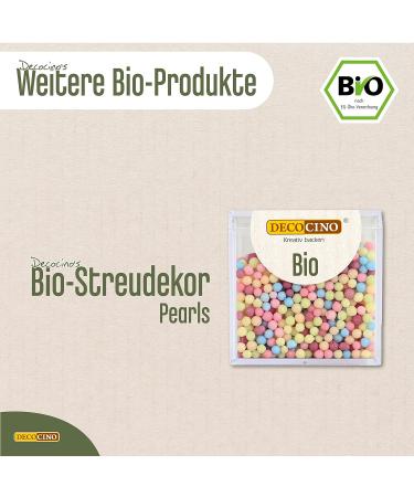 Decocino Bio Streudekor Party - 60g Vegan Sugar Sprinkles | Organic Cake & Dessert Decoration - Buy Online on GoSupps.com
