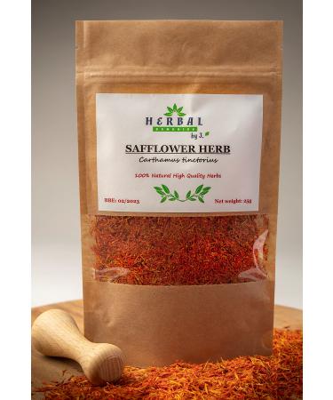 Safflower - Turkish Saffron - Herbal Tea Dried Herb 25g - Carthamus tinctorius - Herbal Remedies by J. - Krokosz barwierski - Buy Online on GoSupps.com