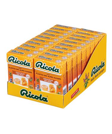Ricola - Sweets with Swiss Plants - Honey and Plant Fragrance - Sugar Free - 20 Boxes of 50g