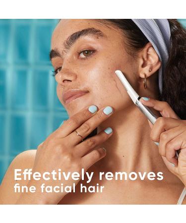 Gillette Venus Facial Razor: Exfoliating Dermaplaning Tool for Face + 2 Blade Refills | Women's Face Razors for Smooth Skin - Buy Online on GoSupps.com