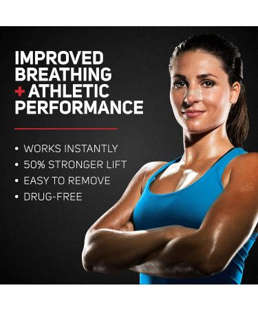 Clear Passage Performance Nasal Strips - 28 Count Large/XL Pack - Improve Breathing & Athletic Performance - Instant Congestion Relief for Athletes - Reduce Snoring - Sports Nasal Dilators - Buy Online on GoSupps.com
