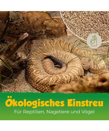10L Cork Granules for Terrariums | Subtropical Substrate (2-4mm) | Natural Cork Decoration - Buy Online on GoSupps.com