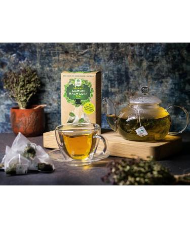 Lemon Balm leaf Organic Herbal tea (1) Relax/Melissa officinialis/organic farming product - Buy Online on GoSupps.com