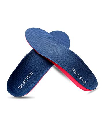 Shugenics Shoe Insoles for Women and Men (L) - Plantar Fasciitis Support Firm Insoles Men and Women - Full Length with High Arch and Extra Deep Heel Cup 8.5 - 12.5 Men / 10 - 14 Women