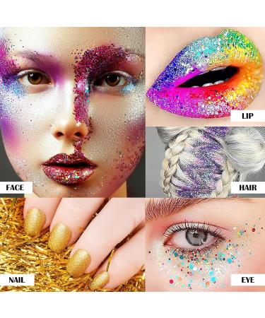 Shop Glitter Face Festival Accessories | Long Lasting Body Glitter for Women - Perfect for Festivals & Birthdays - Buy Online on GoSupps.com