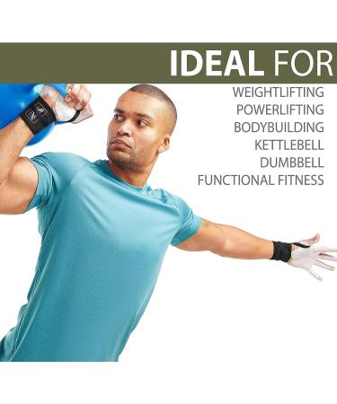 WARM BODY COLD MIND Premium Cotton Wrist Wraps for Crossfit & Weightlifting - Black 30 - Buy Online on GoSupps.com