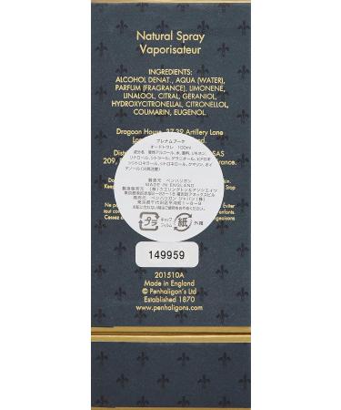 Blenheim Bouquet Cologne by Penhaligon's 3.4 oz Eau De Toilette Spray For Men 3.4 Fl Oz (Pack of 1) - Buy Online on GoSupps.com