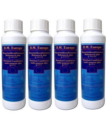 4X 250 ml Conditioner BM Europe Waterbed Softside Hardside