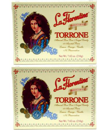La Florentine Torrone 18 pc Assortment Box, Pack of 2 7.62 Ounce (Pack of 2)