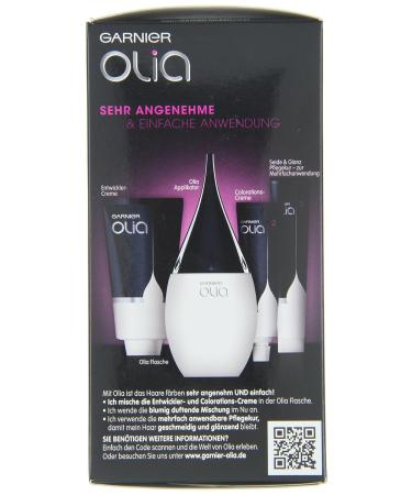 Garnier Olia 5.0 Brown Permanent Hair Color - Ammonia-Free Nourishing Oils Complete Gray Coverage - 1 Piece International Shipping - Buy Online on GoSupps.com