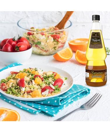 Maille Sauce Vinaigrette Agrumes Vinaigre de Vin Blanc Jus de Citron Mandarine et Zeste de Citron 1L - Lot de 2 - Buy Online on GoSupps.com