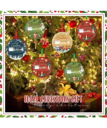 Lounsweer 12 Set Christmas Lip Balm Bulk Gifts Adult Christmas Party Favors Xmas Ball Style Lip Balm for Party Staff Coworker - Buy Online on GoSupps.com