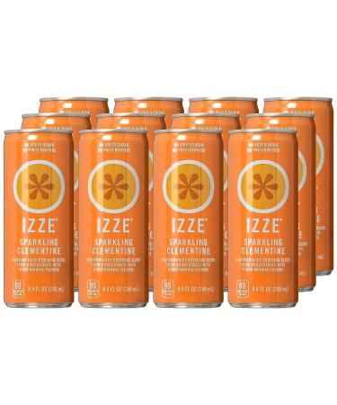 IZZE Sparkling Juice Clementine 8.4 Fl Oz (12 Pack) - Buy Online on GoSupps.com