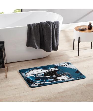 Cathay Sports NFL Philadelphia Eagles Memory Foam Bath Mat - 20x30 | Slip-Resistant - Buy Online on GoSupps.com