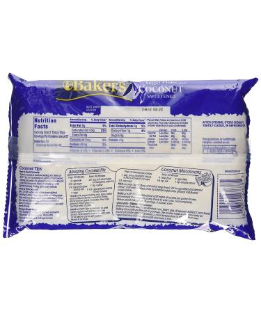 Bakers Angel Flake Sweetened Coconut 14 oz (Pack of 2) - Buy Online on GoSupps.com