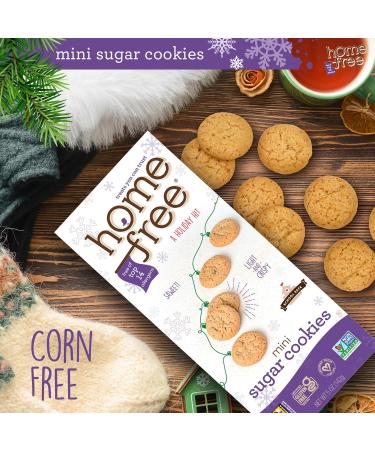 Homefree Gluten Free Mini Cookies - Trusted Holiday Sugar Treats 5 Ounce - Buy Online on GoSupps.com