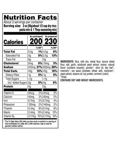 Near East Garlic & Herb Long Grain & Wild Rice Mix - 5.9oz Box - Buy Online on GoSupps.com