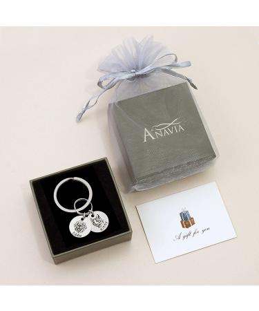 Anavia Personalized Pet Portrait Keychain | Custom Engraved Cat Dog Memorial Keepsake - Buy Online on GoSupps.com