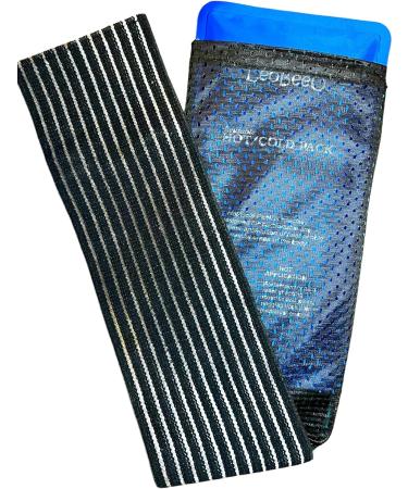 LeoBeeo Hot Cold Gel Pack - Reusable Hot & Cold Therapy Wrap for Injury Recovery, Joint & Muscle Pain Relief - Microwavable - Buy Online on GoSupps.com