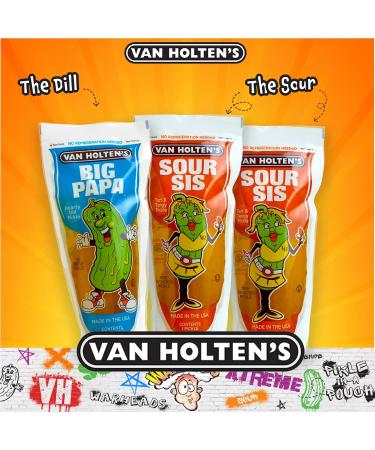 Van Fetched Pimple - Acidic Cucumber Pouch Set | 2x Sour Sis Pimple & 1x Big Papa Pickle (Pack of 3) - Delicious Sour Pimple Mix - Buy Online on GoSupps.com