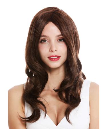 WIG ME UP - QLS18710-2/30 wig ladies wig long wavy voluminous mono parting chestnut brown mix