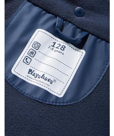 Playshoes Unisex Kid's Waterproof Mud Suit with Fleece Lining - Navy, Size 128 - Buy Online on GoSupps.com