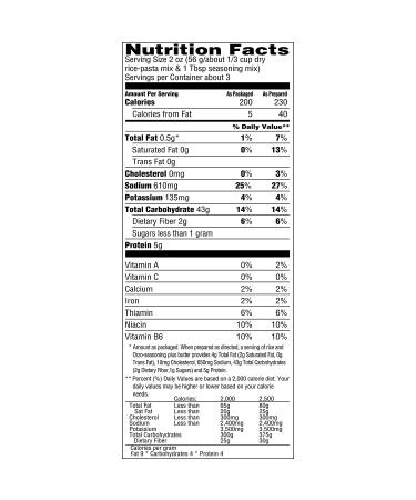 Near East Garlic & Herb Long Grain & Wild Rice Mix - 5.9oz Box - Buy Online on GoSupps.com