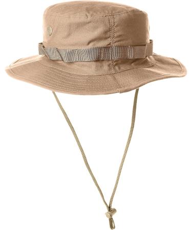 TRU-SPEC Boonie Hat in Khaki - Size 7.75 | International Shipping Available | Best Outdoor Headwear - Buy Online on GoSupps.com