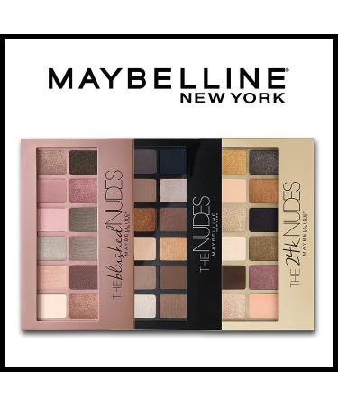 Maybelline The Blushed Nudes Eyeshadow Palette - 0.34 oz | Perfect for Natural Looks - Buy Online on GoSupps.com