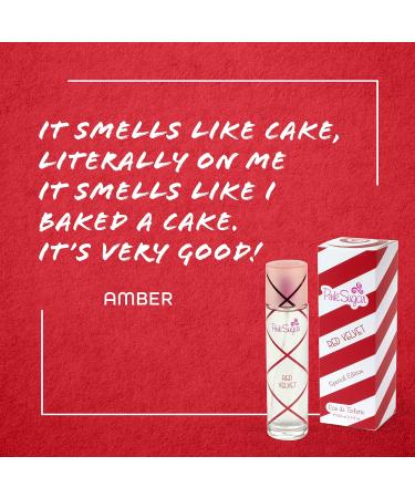 Pink Sugar Red Velvet Perfume for Women Eau de Toilette Body Mist Sweet and Fruity Long-Lasting Scent Notes of Floral Strawberry and Caramel Eau de Toilette - 3.4 Fl Oz - Buy Online on GoSupps.com