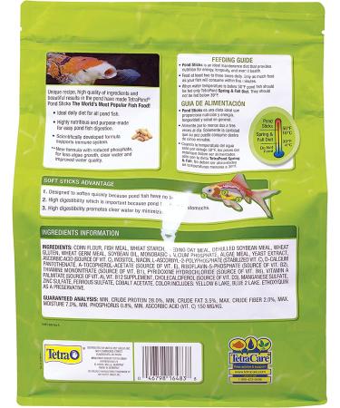 TetraPond Pond Sticks 1.72 lbs - High-Quality Fish Food for Goldfish and Koi - Buy Online on GoSupps.com