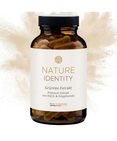 Green tea extract capsules - 2250mg per daily dose green tea extract with 339mg EGCG & 1120mg polyphenol - high bioavailability - 100% made in Germany - vegan green tea
