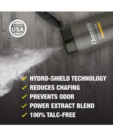 Chassis Man Care Premium Powder 4.4 oz - Comfort & Freshness for Men - Buy Online on GoSupps.com