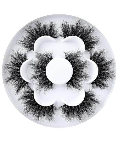 Calphdiar A-4: Fluffy Dramatic Mink Eyelashes - Thick, Long, Wispy Strip, Curly False Lashes - Buy Online on GoSupps.com