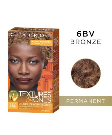 Clairol Professional Texture and Tones 6bv Bronze Permanent Hair Color - 1 oz | Fade-Resistant Hair Dye - Buy Online on GoSupps.com