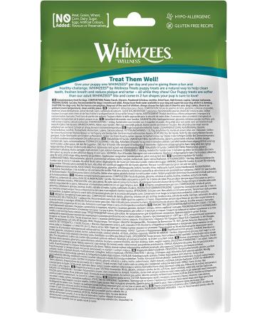 WHIMZEES Puppy Stix Natural and Grain Free Dog Chews Puppy Dental Sticks 28 Pieces Size XS/S 28 g (Pack of 1) Extra Small to Small Breed (2-9kg) - Buy Online on GoSupps.com