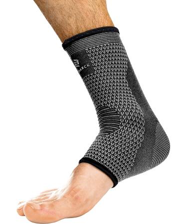 Achilles Tendon Support Brace | Plantar Fasciitis Sock | Ankle Compression Sleeve for Running | Tendonitis & Flat Feet Relief - Gray Black | Unisize - Buy Online on GoSupps.com