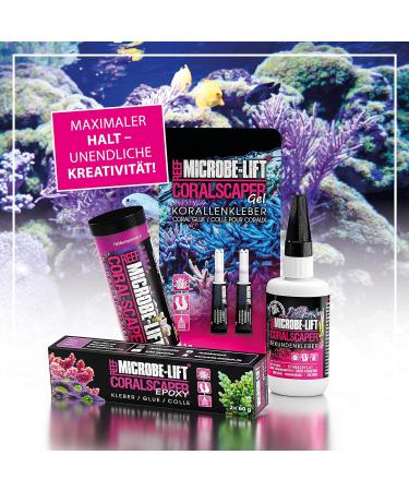 Microbe Lift Reefscaper - 500g | Professional Reef Mortar for Stable Coral & Reef Structure Attachment in Seawater Aquariums - Buy Online on GoSupps.com