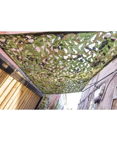 NINAT Woodland Camo Netting 6.5ft x 10ft - Camouflage Net for Camping, Hunting, and Military Use - Buy Online on GoSupps.com