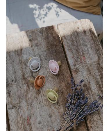 BIBSE de Lux Schnuller 2-Pack | BPA-Free Cherry Nipple | Silicone Pacifiers for 0-36 Months | Made in Denmark - Nordic Mint & Island Sea - Buy Online on GoSupps.com