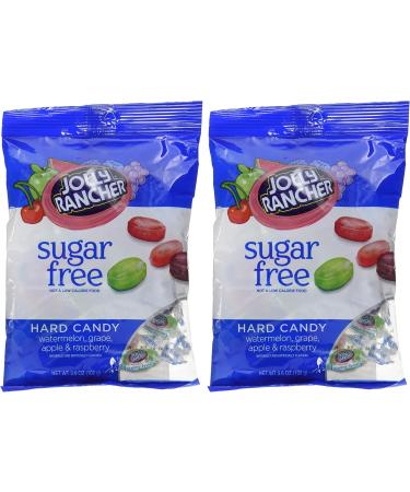 Hersheys Jolly Rancher sugar free hard candy peg bag assortment - 3.6 oz / bag 12 ea - Buy Online on GoSupps.com