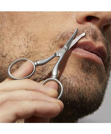 Tweezerman G.E.A.R. Facial Hair Scissors - Precision Facial Grooming Tool - Buy Online on GoSupps.com