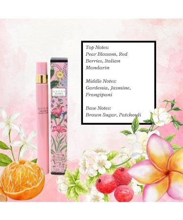 Gucci Flora Gorgeous Gardenia Perfume for Women Travel Spray EDP 0.33 Fl oz 0.33 Fl Oz (Pack of 1) - Buy Online on GoSupps.com