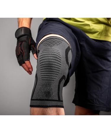 Pure Health Knee Support Brace Compression Sleeve for Arthritis Joint Pain Ligament Injury Meniscus Tear ACL MCL Tendonitis Pain Relief (Pack 1 XL) XL 1 - Buy Online on GoSupps.com